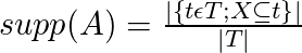 Support Equation